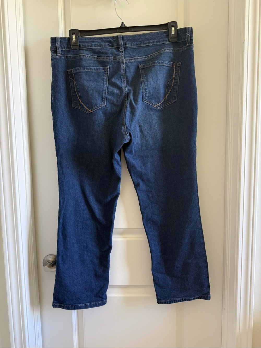Bandolino Dark Indigo Straight Leg Women’s Jeans - Picture 6 of 9